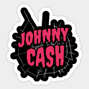 Johnny Cash Sticker